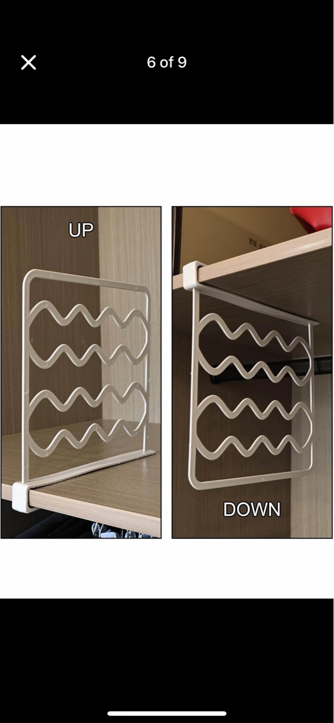 Closet Shelf Divider Organizer 12 pieces - photo 2