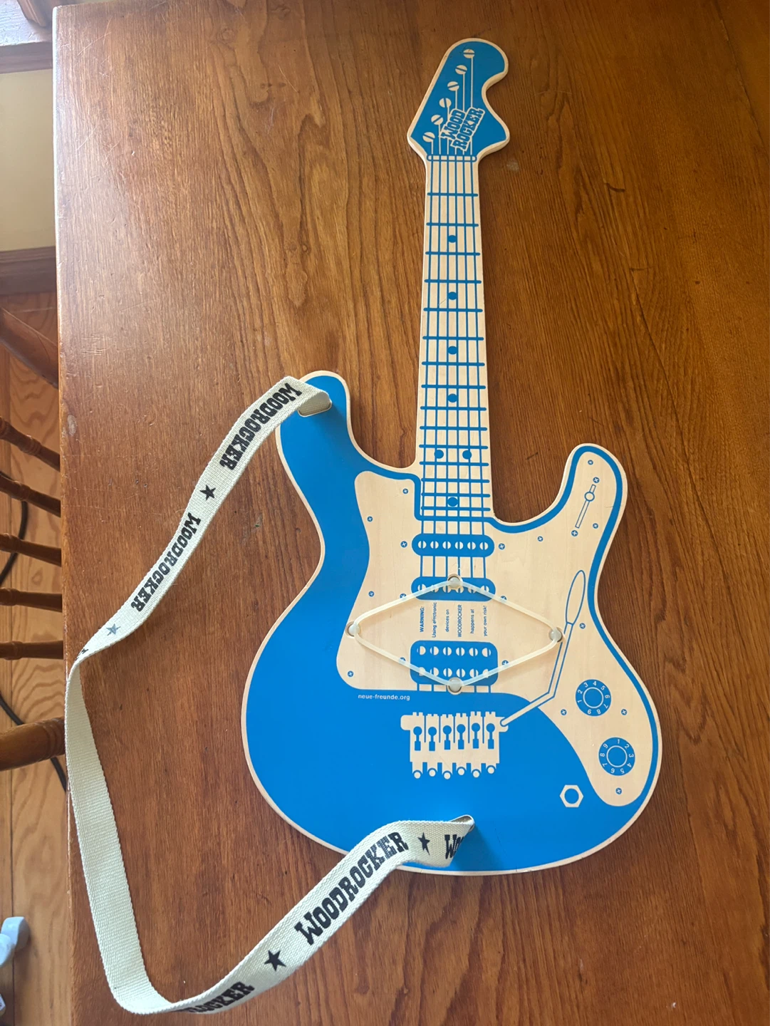 Woodrocker Toy Guitar with Strap
