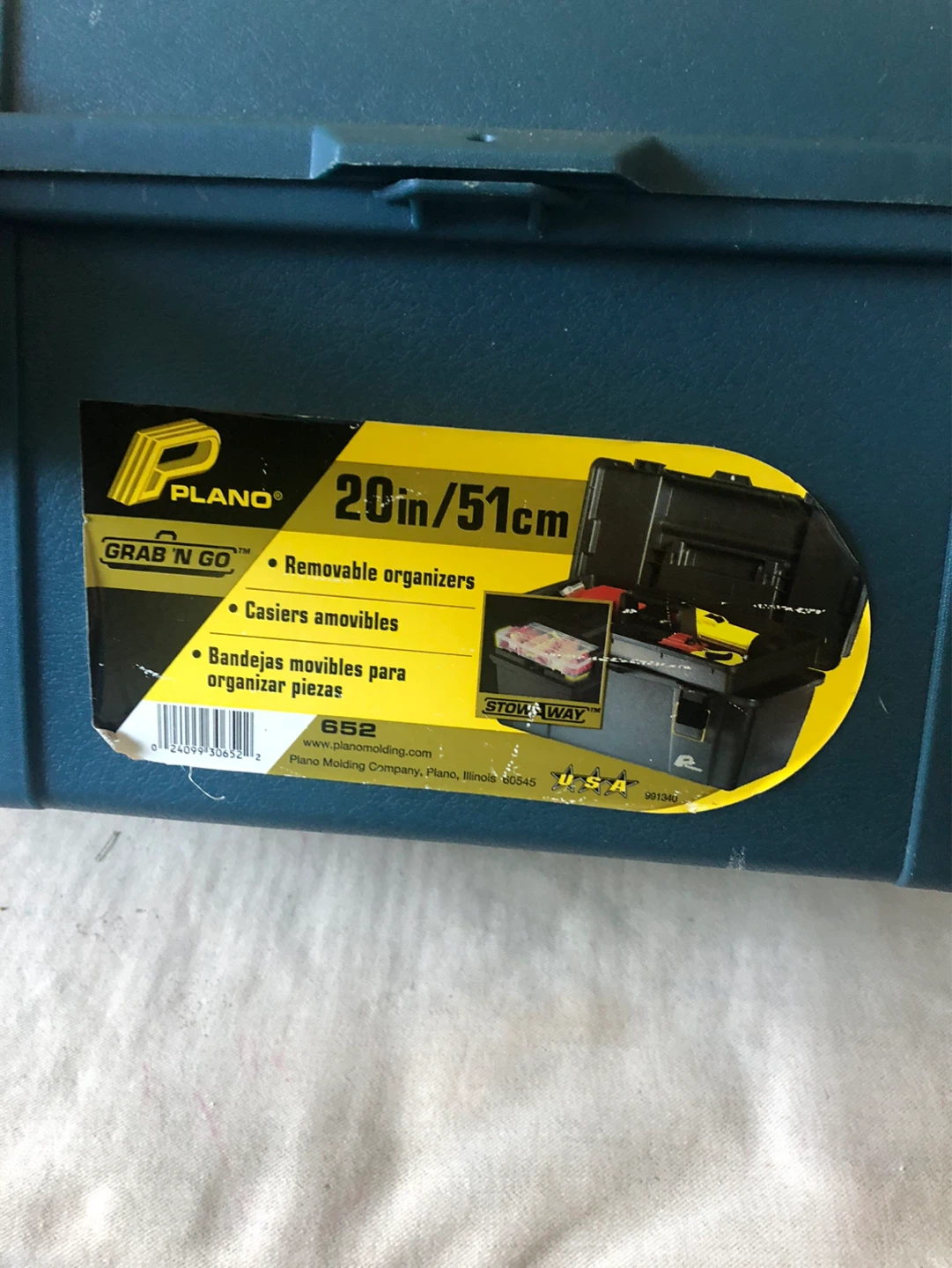 Plano 20" Grab 'N Go Toolbox with Removable Organizers