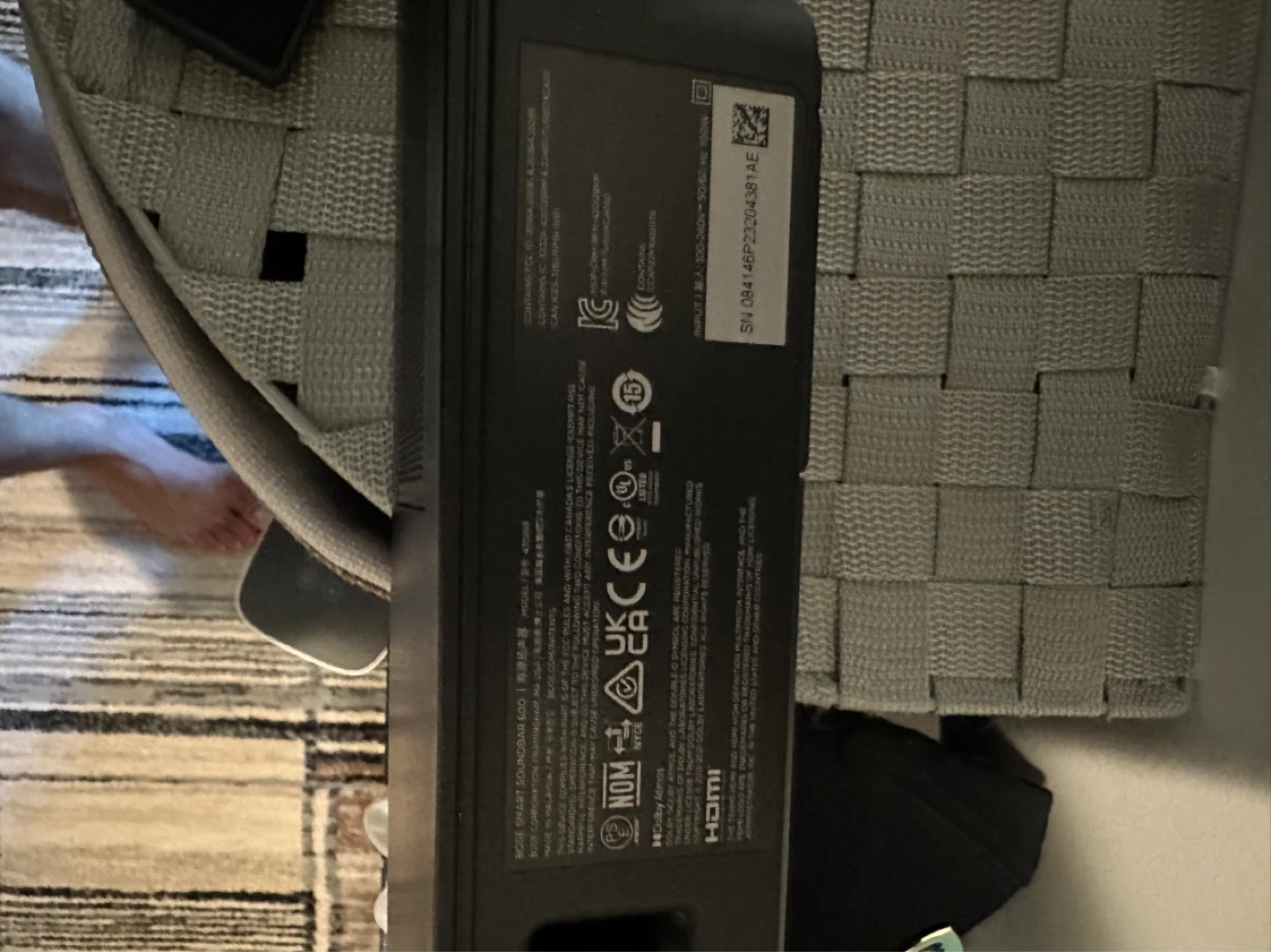 Bose Smart Soundbar 600