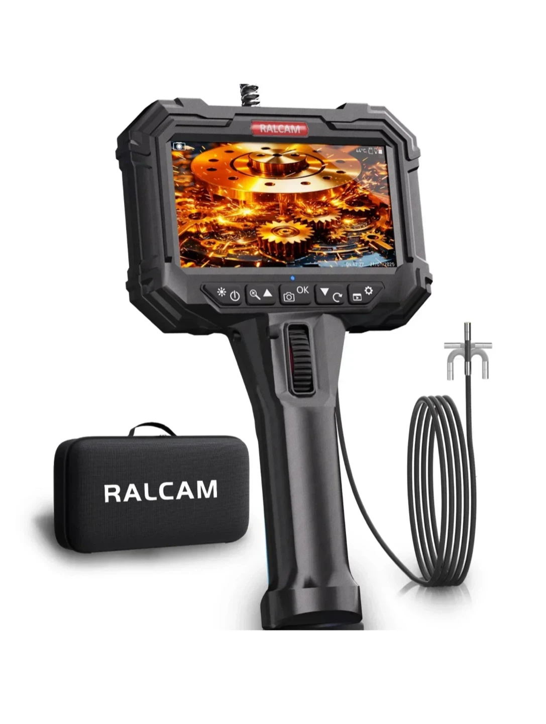 NIB Ralcam 5" Two-Way Articulating Borescope