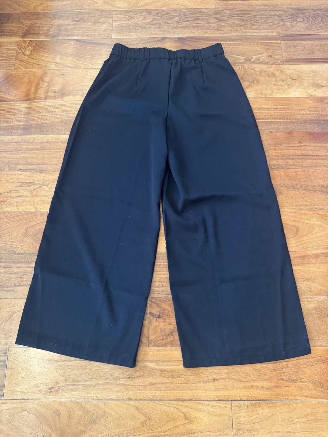 SHEIN Black Wide-Leg Dress Pants - photo 2