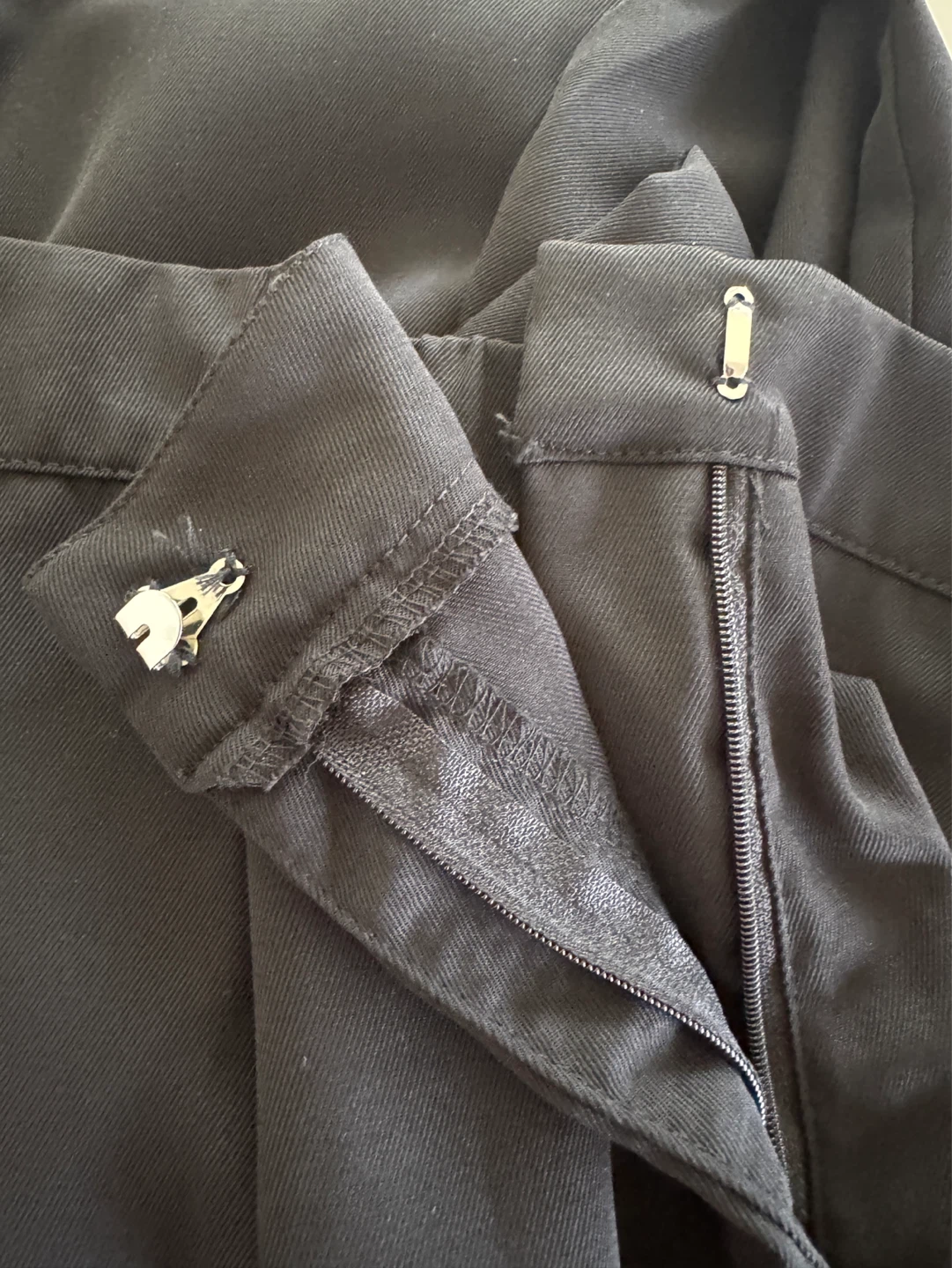 SHEIN Black Wide-Leg Dress Pants - photo 3