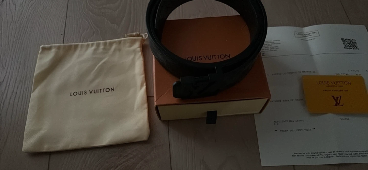 Black lv belt