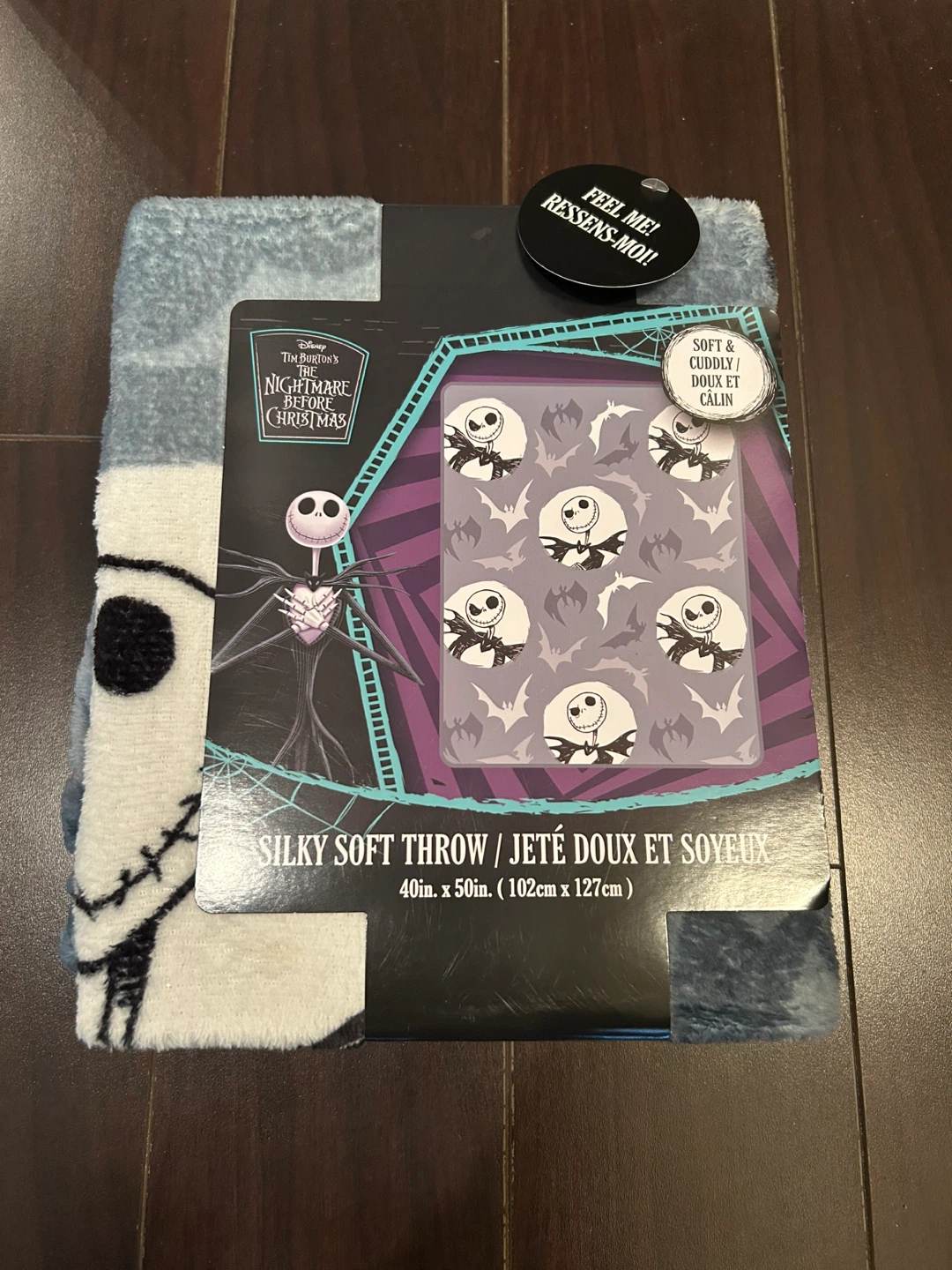 The Nightmare Before Christmas Silky Soft Throw Blanket
