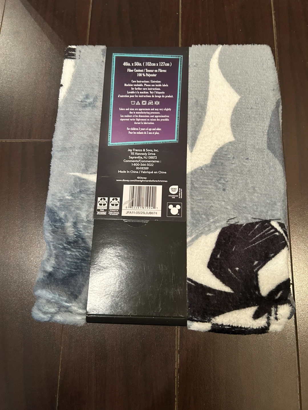 The Nightmare Before Christmas Silky Soft Throw Blanket - photo 2