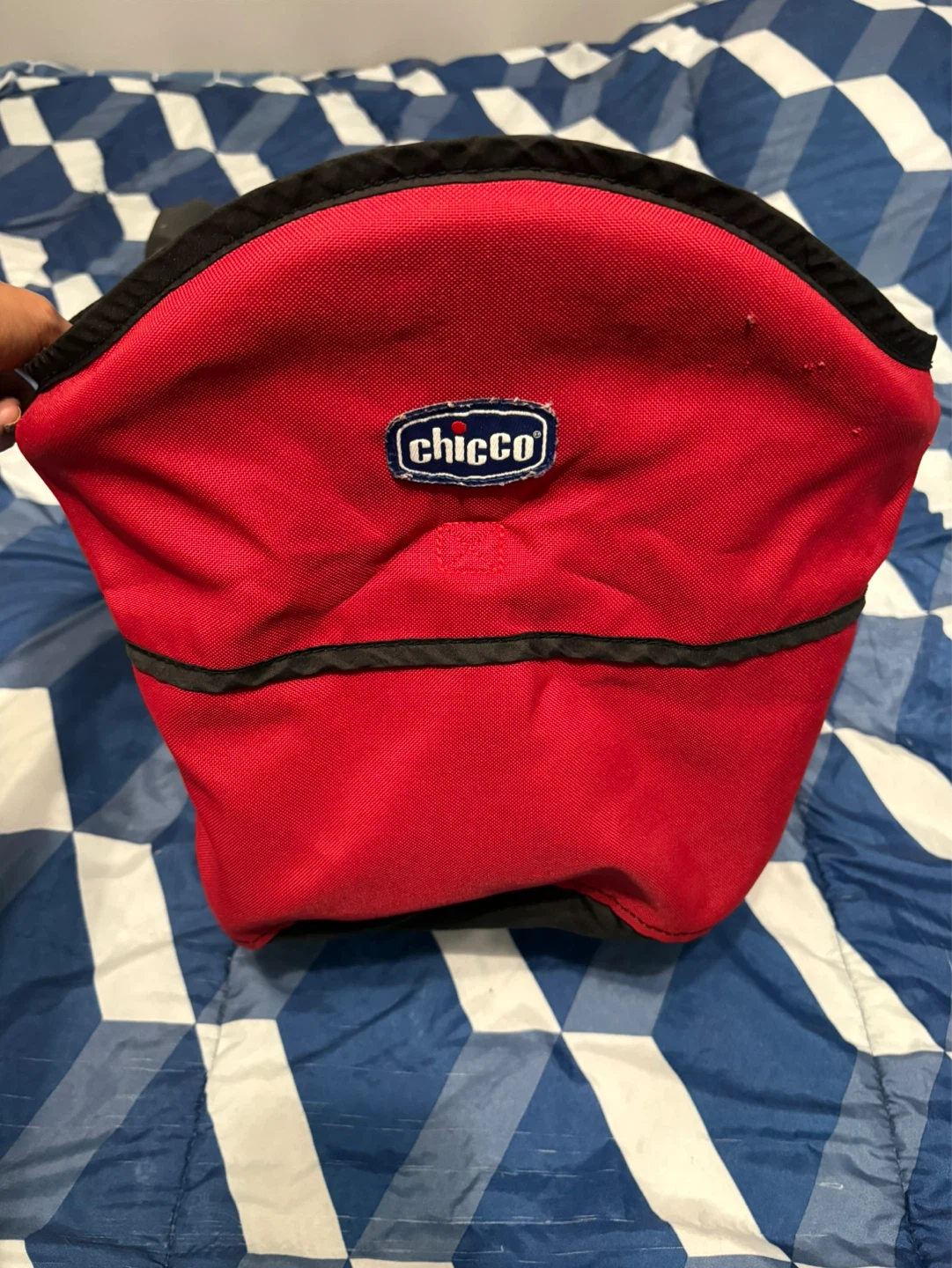 Chicco Red Portable High Chair Seat - photo 2