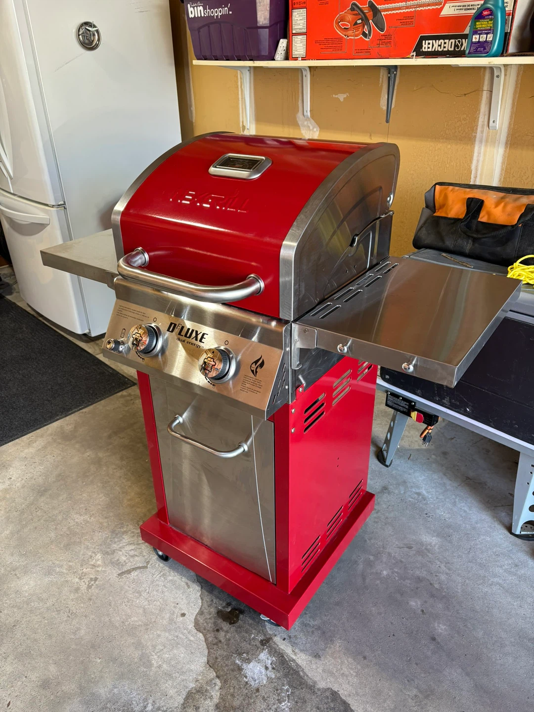 Nexgrill O'Luxe Propane Grill - Red - photo 2