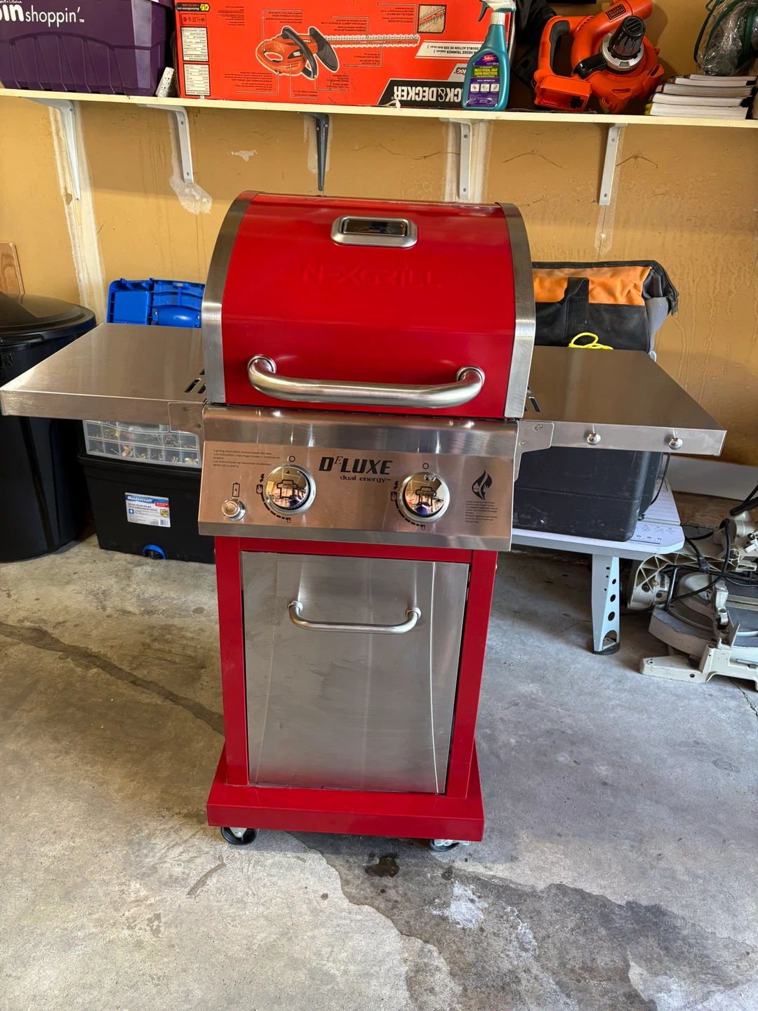 Nexgrill O'Luxe Propane Grill - Red