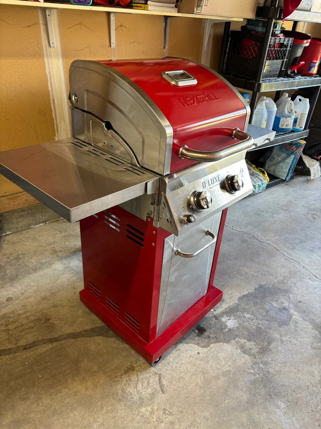 Nexgrill O'Luxe Propane Grill - Red - photo 3