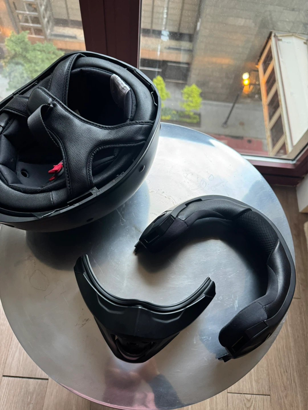 Scorpion Motorcycle Helmet - Matte Black - Size XXL - photo 4