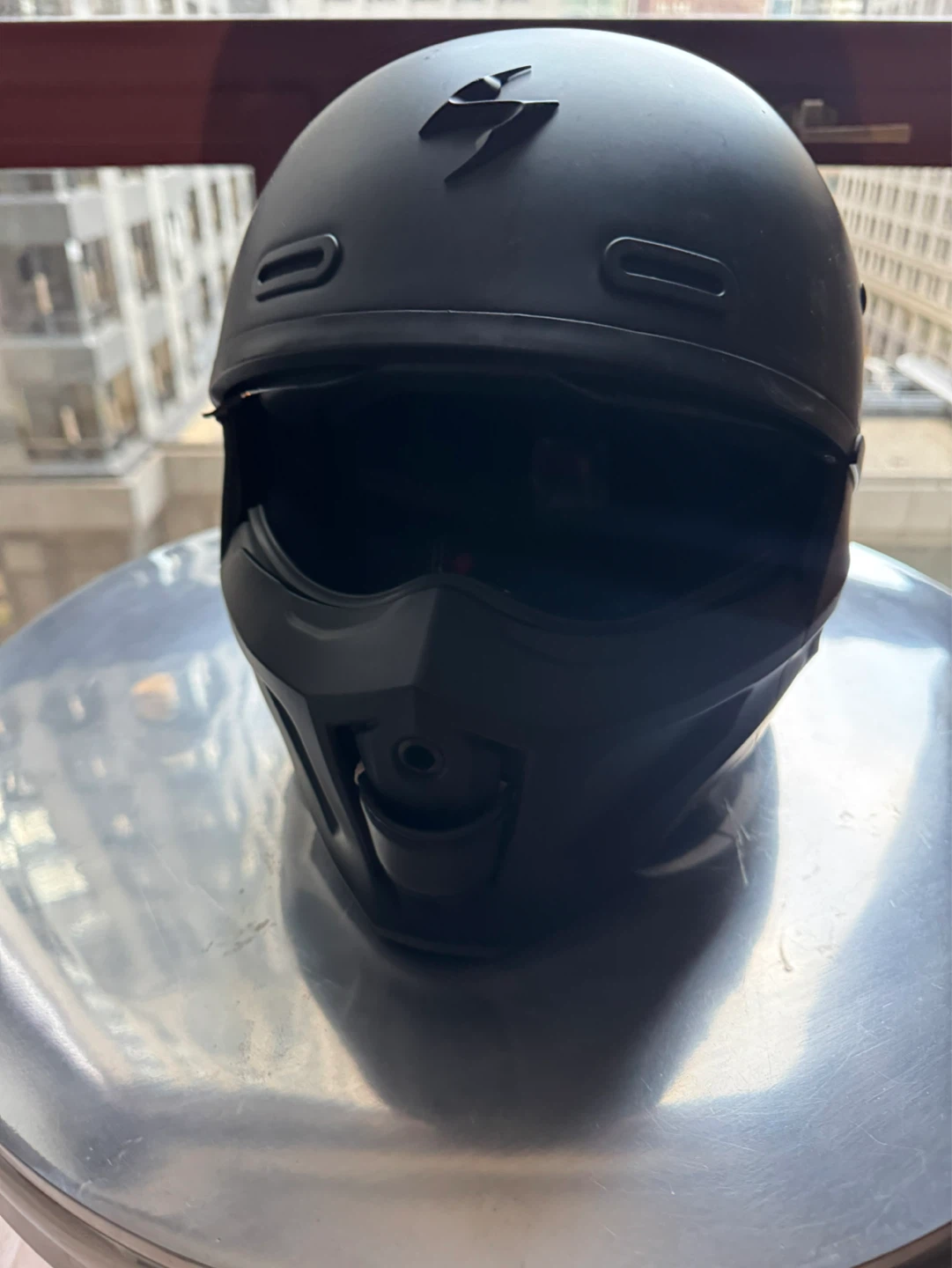 Scorpion Motorcycle Helmet - Matte Black - Size XXL - photo 2