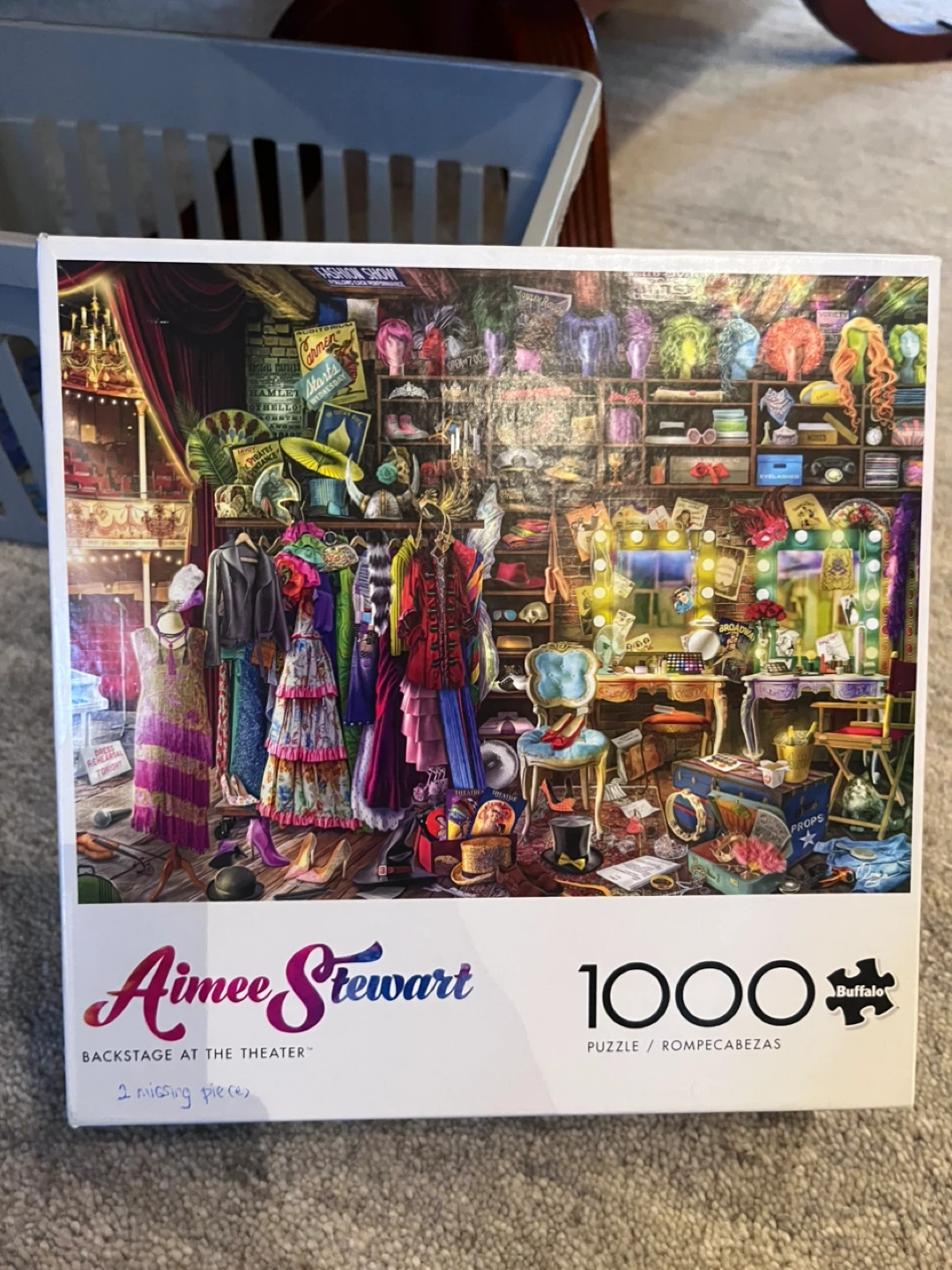 1000 piece Jigsaw Puzzle Backstage at the Theater