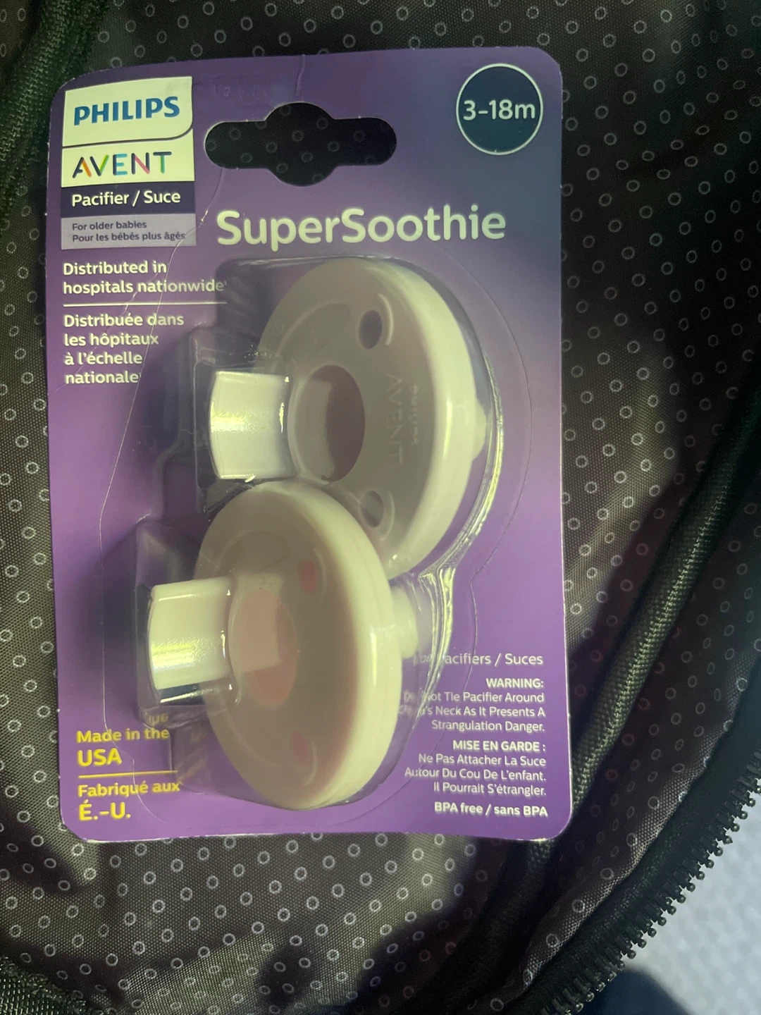 Philips Avent SuperSoothie Pacifiers (3-18m)