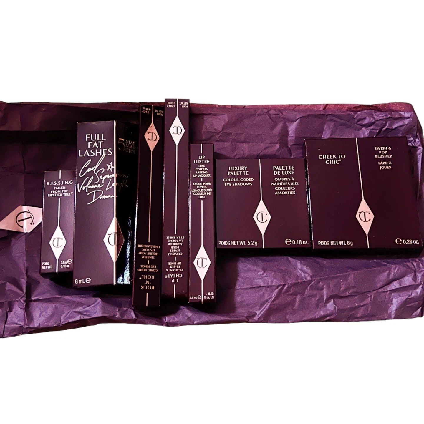 CHARLOTTE TILBURY THE VINTAGE VAMP LOOK DEEP SET - BRAND NEW - photo 2