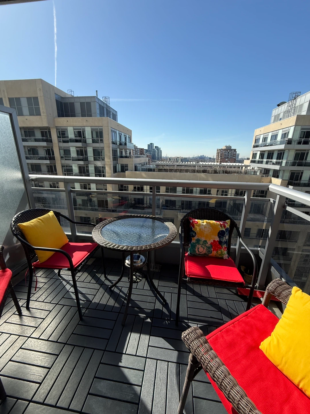 Wicker Balcony Set - Table and 4 Chairs - photo 2