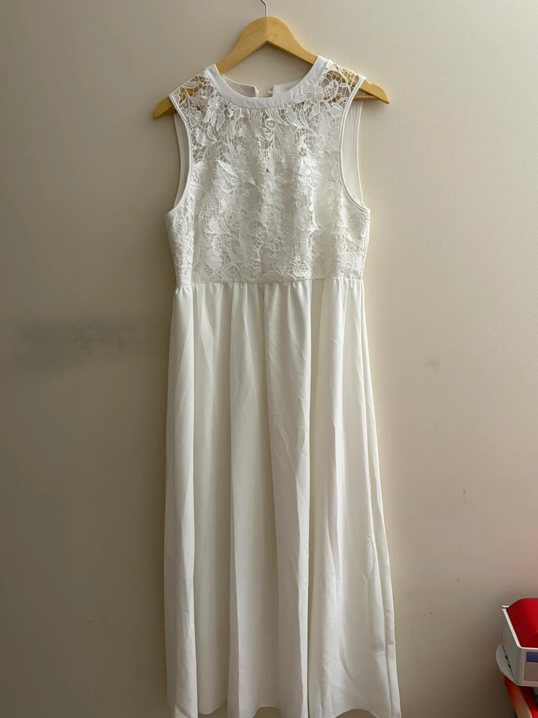 White Lace Maxi Dress - photo 2