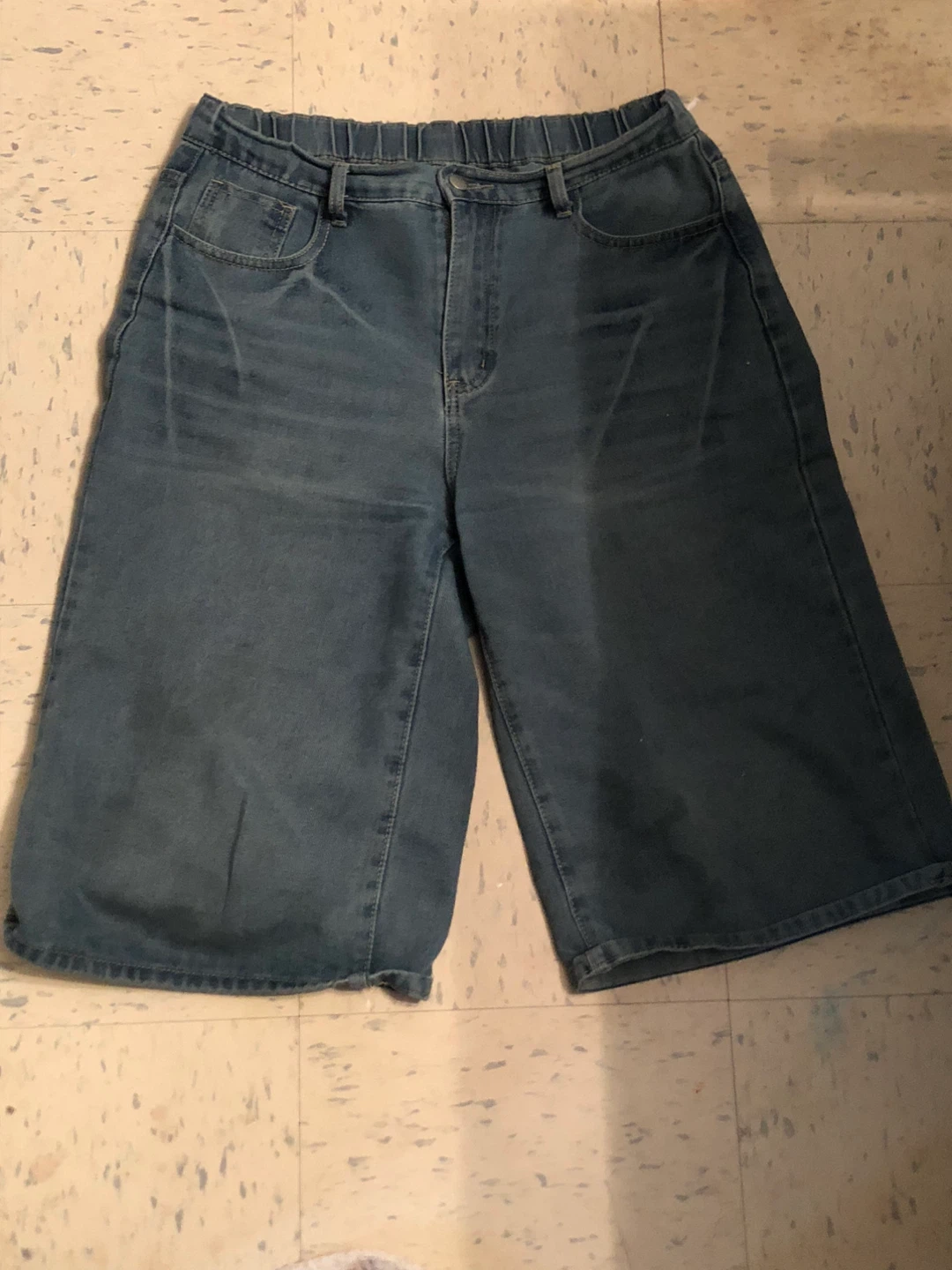Blue Denim Culottes