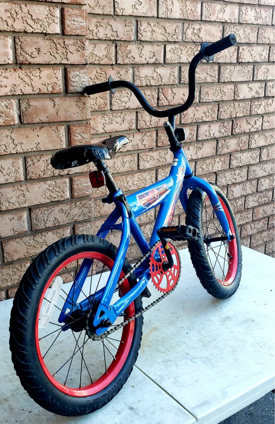 Blue Spider-Man Kids Bike - photo 2