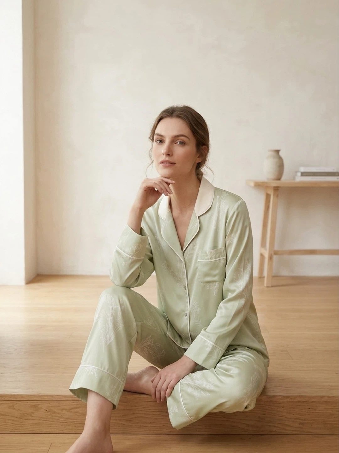 Brand new women satin pajamas sets