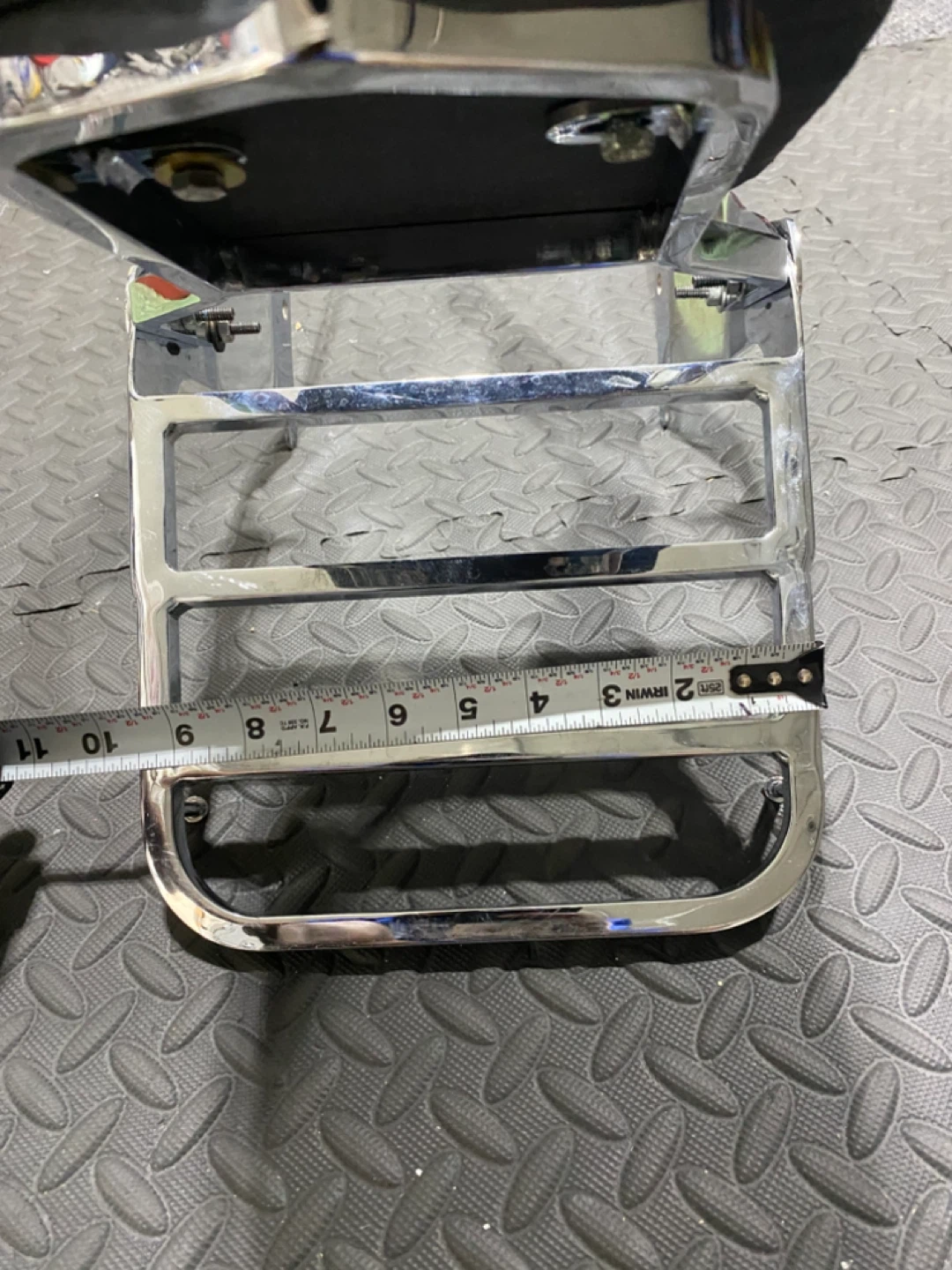 Motorcycle Sissy Bar with Luggage Rack - photo 4