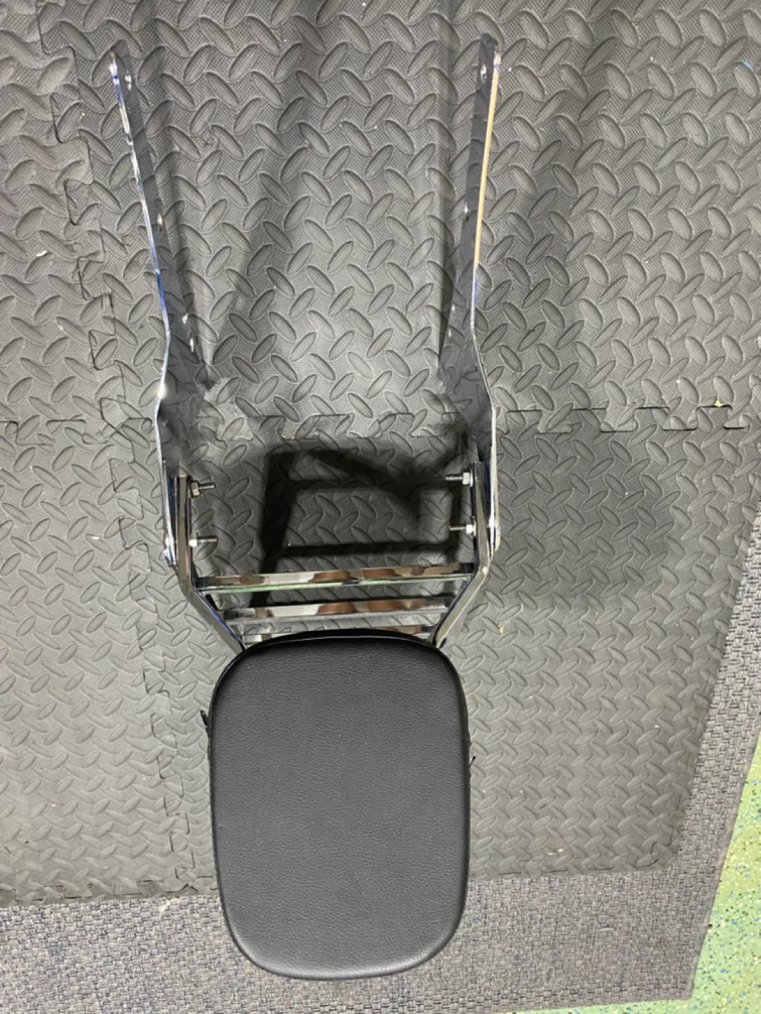 Motorcycle Sissy Bar with Luggage Rack