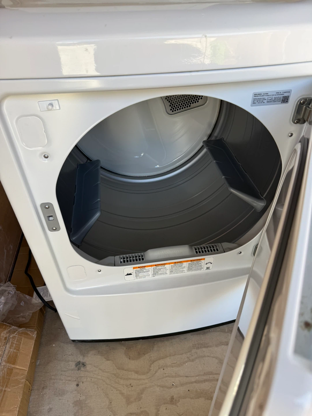 White GE Dryer - photo 2