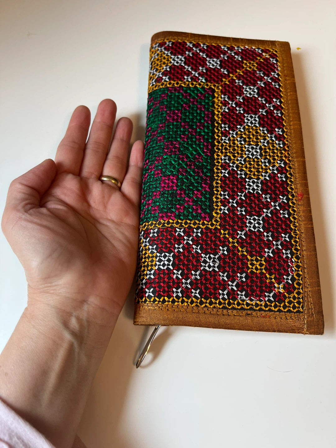 Embroidered Clutch Wallet - photo 4