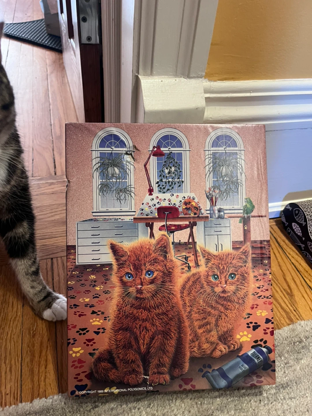 550 Piece Vintage Kitten Poster Puzzle