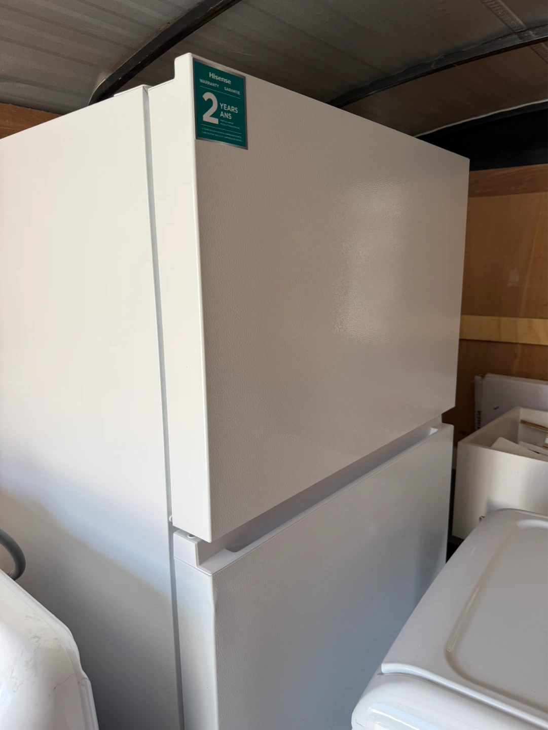 Hisense White Refrigerator - photo 2
