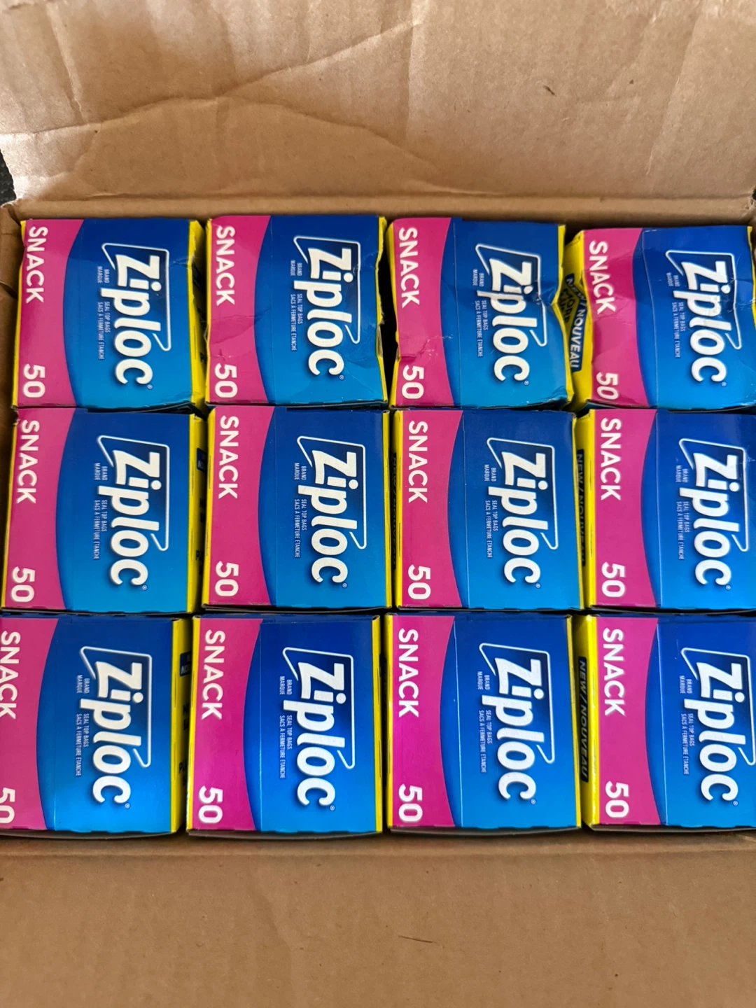 Brand New Ziploc Snack Bags – Bulk Available | Great Deal!