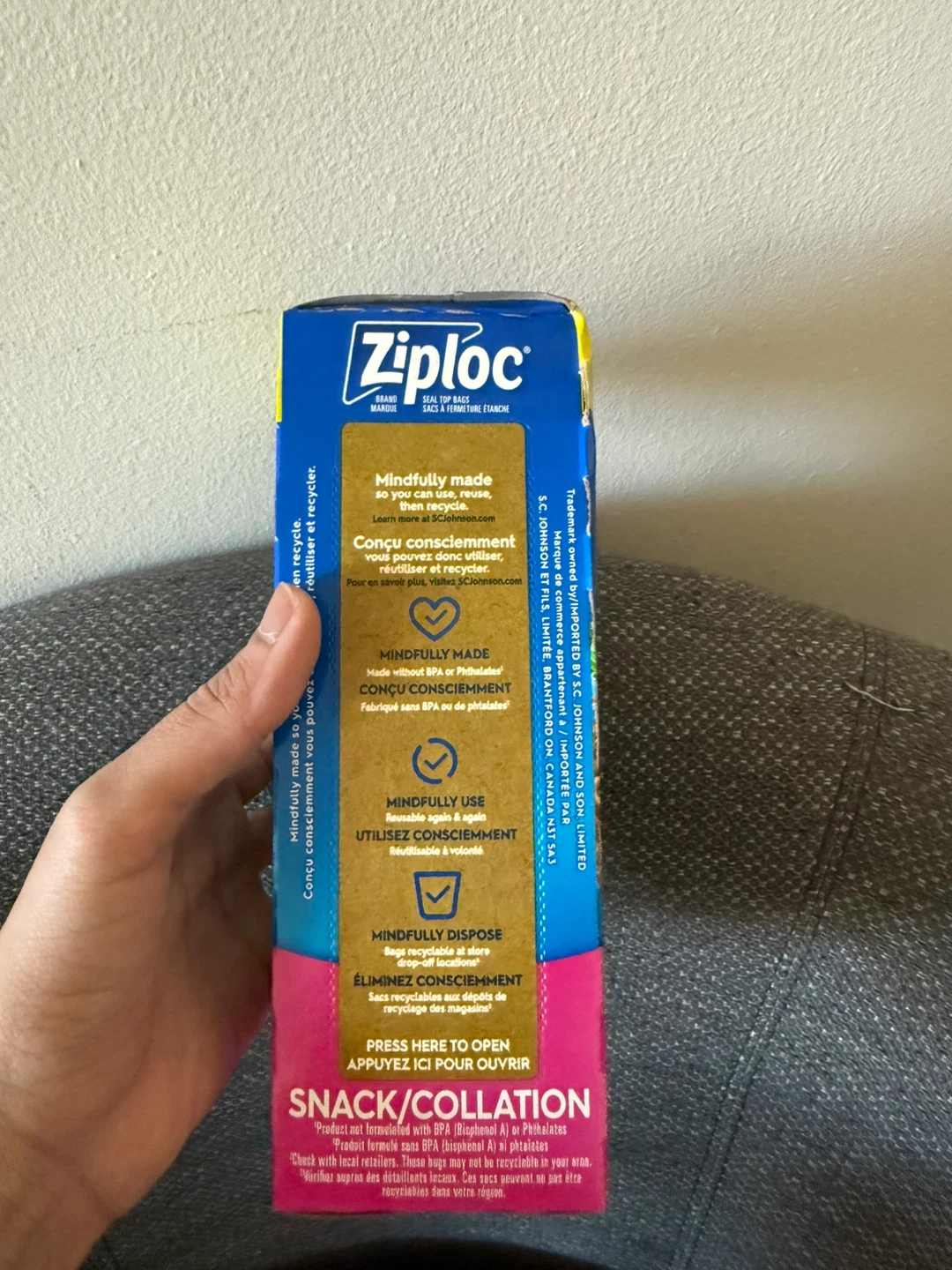 Brand New Ziploc Snack Bags – Bulk Available | Great Deal! - photo 3