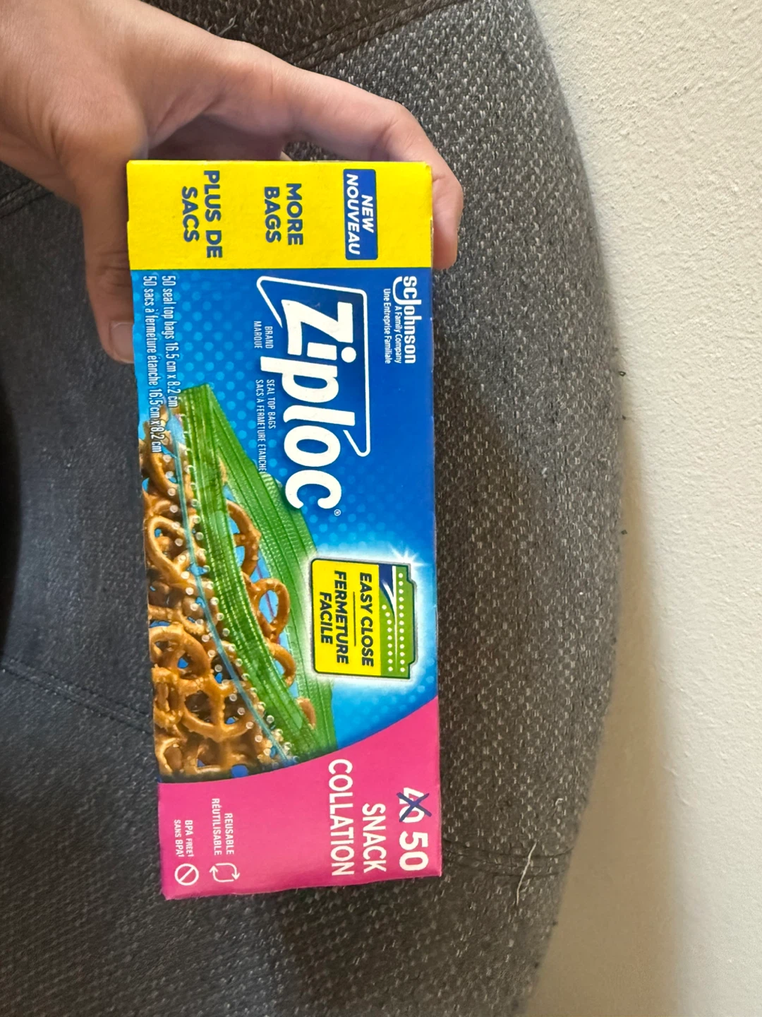 Brand New Ziploc Snack Bags – Bulk Available | Great Deal! - photo 2