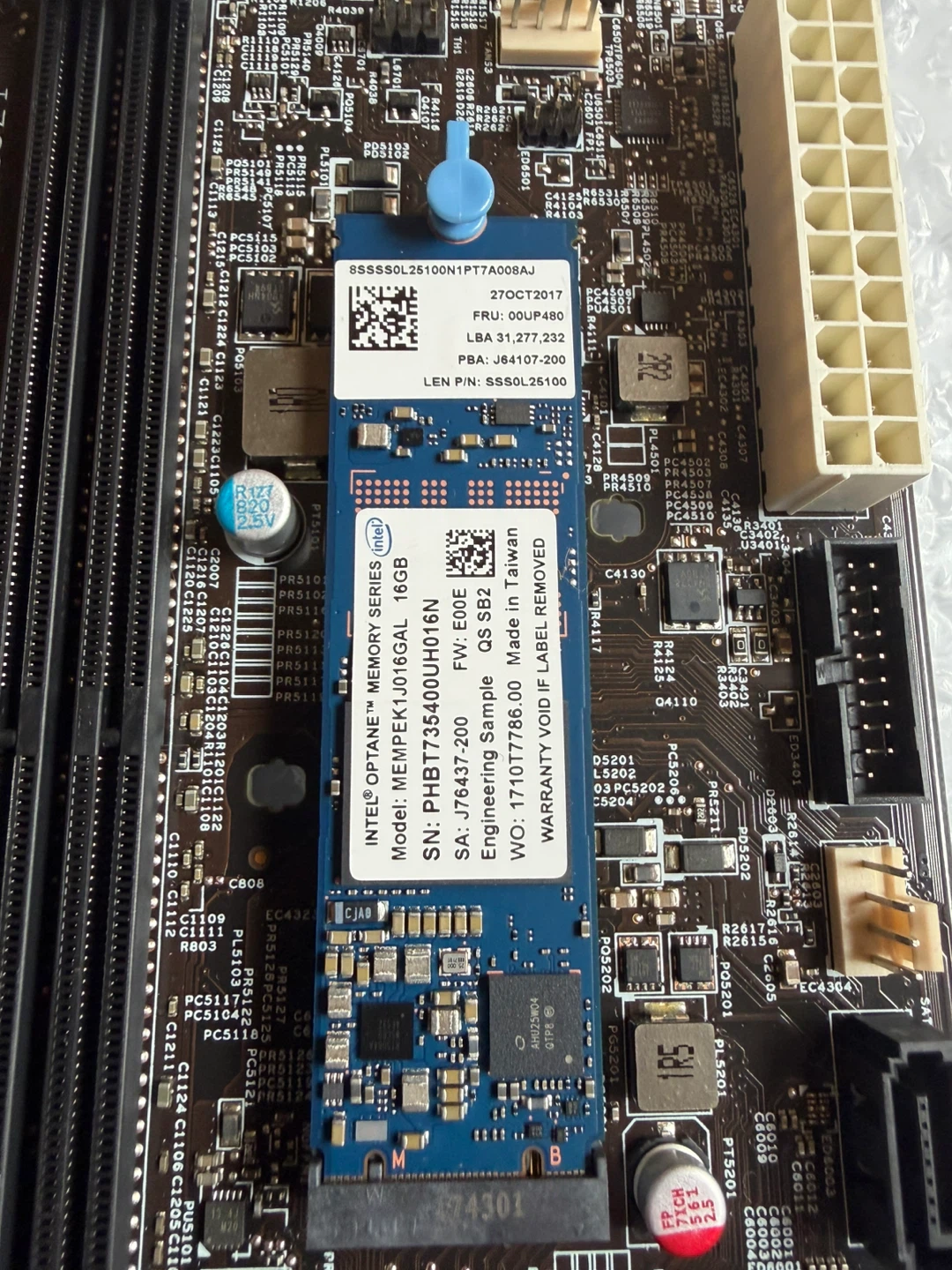 Lenovo Motherboard, Intel Core i7-3770 CPU, Intel Optane Memory - photo 4
