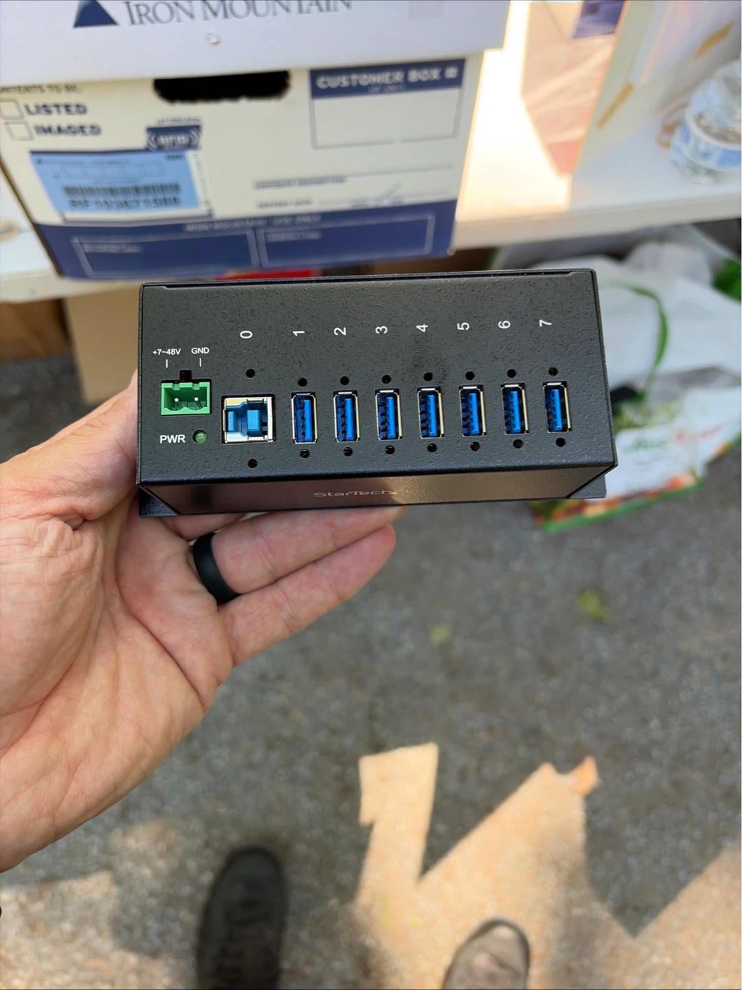 StarTech ST7300USBME 7 Port Industrial USB 3.0 Hub