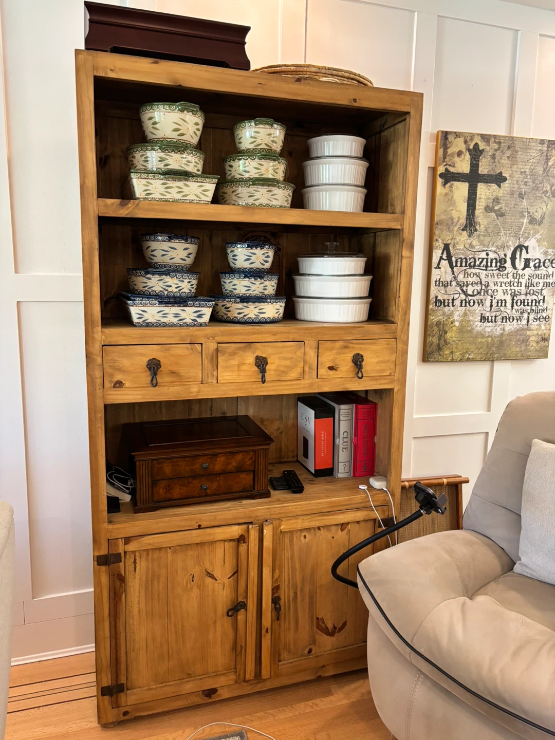 Wooden Dining Table and Chairs Set - photo 3