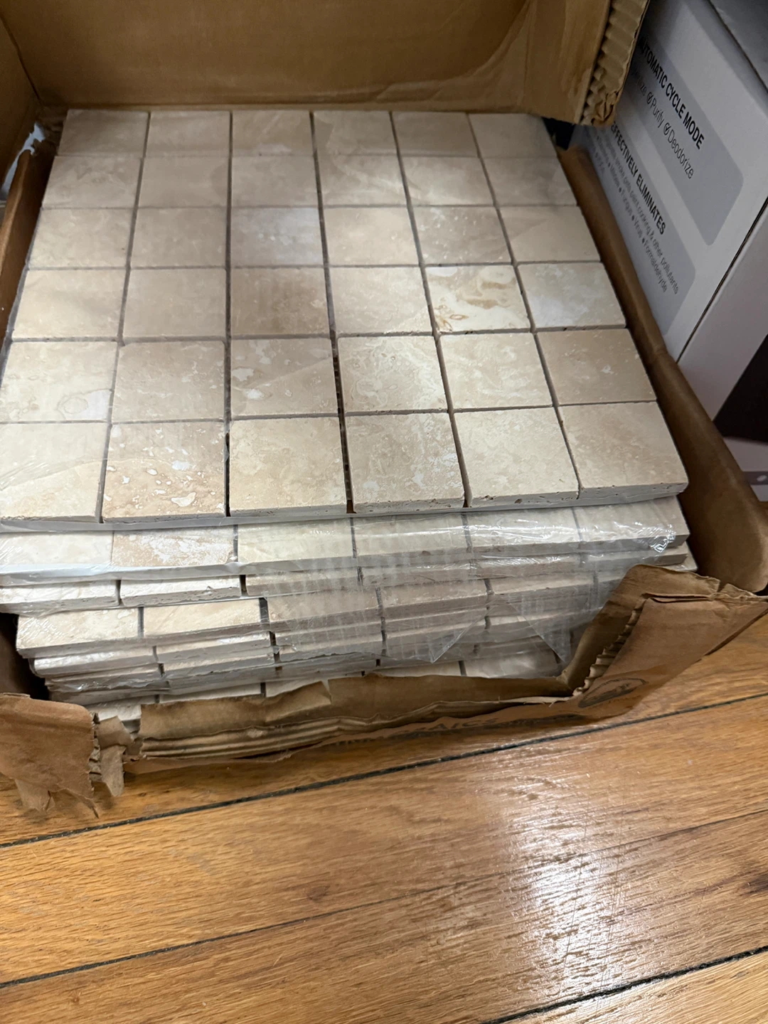 Premium Mosaics Ivory Travertine Honed/Filled Sheets - photo 2