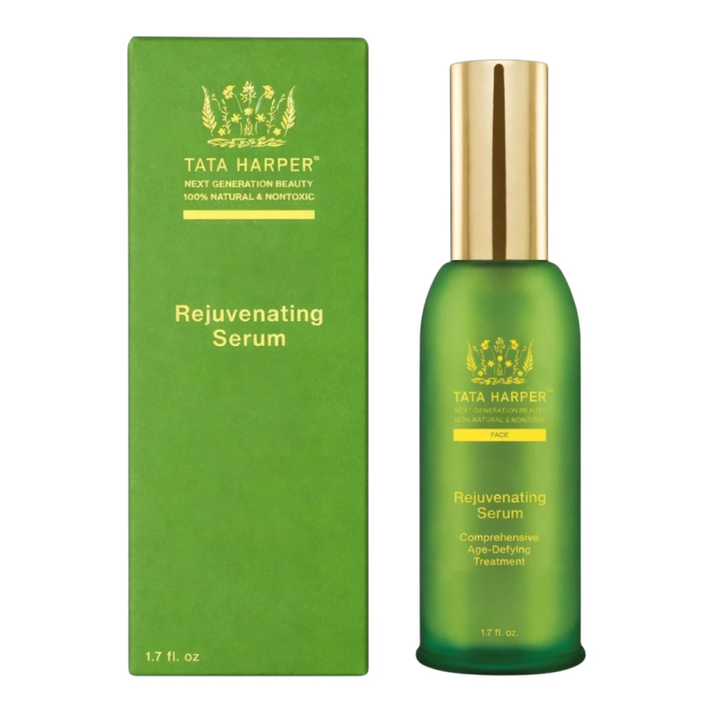 TATA HARPER REJUVENATING SERUM 50ML - BNIB (BOX IS DISTRESSED)