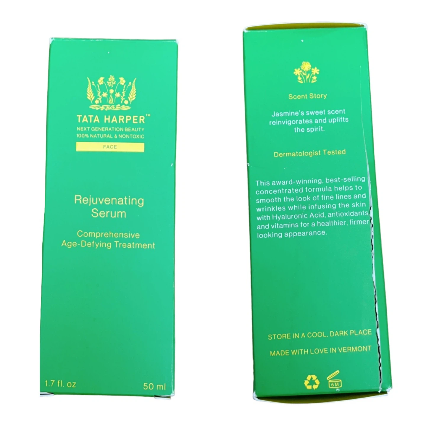 TATA HARPER REJUVENATING SERUM 50ML - BNIB (BOX IS DISTRESSED) - photo 2