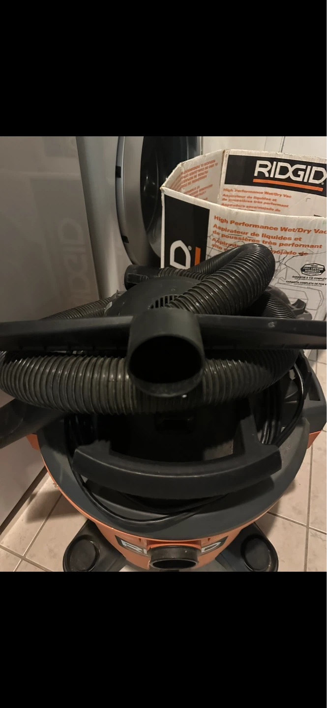 RIDGID WD1270 12-Gallon 5.0 Peak HP Wet/Dry Vac - photo 4
