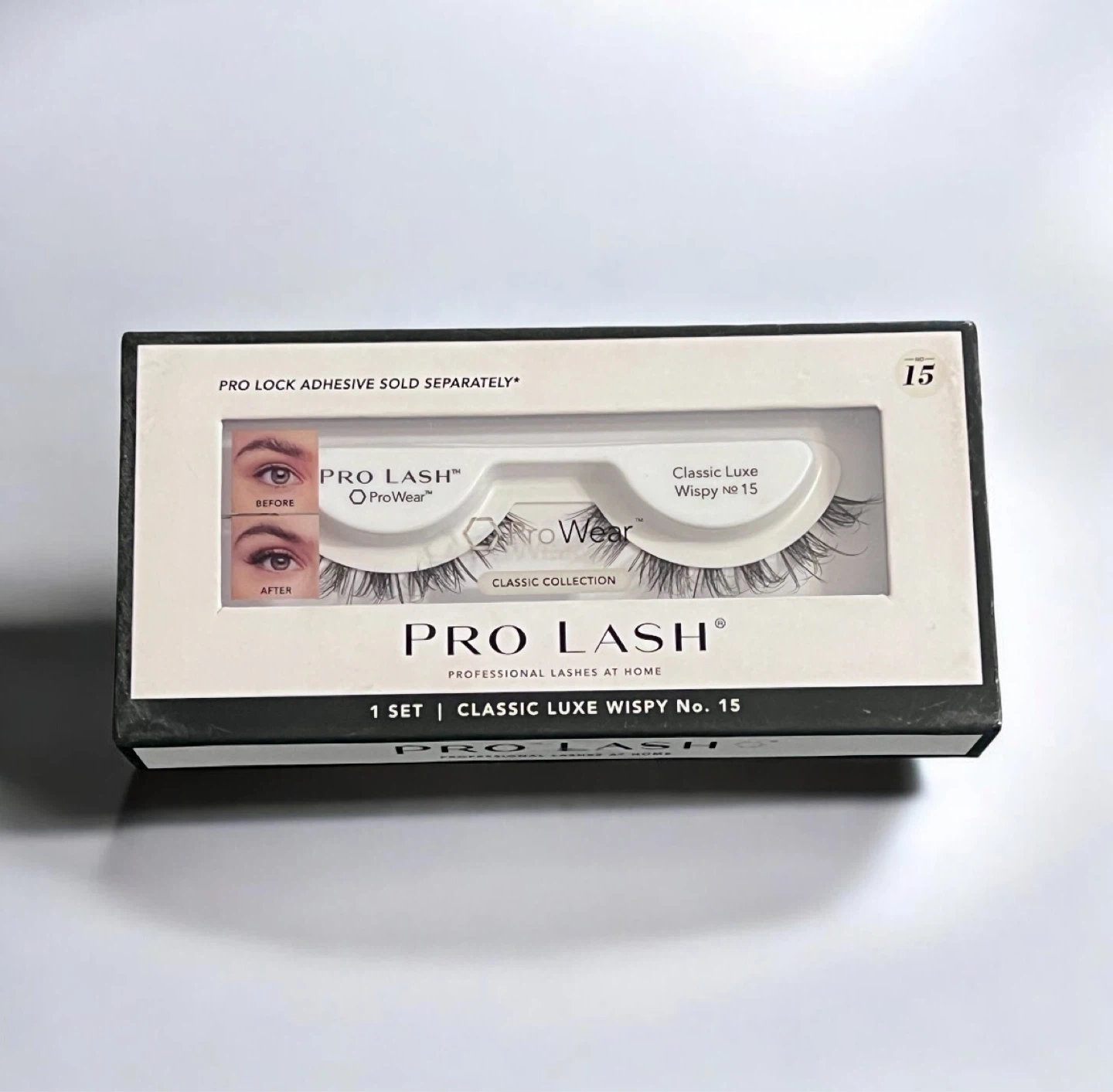 Pro Lash Classic Luxe Wispy No. 15 Eyelashes – Brand New