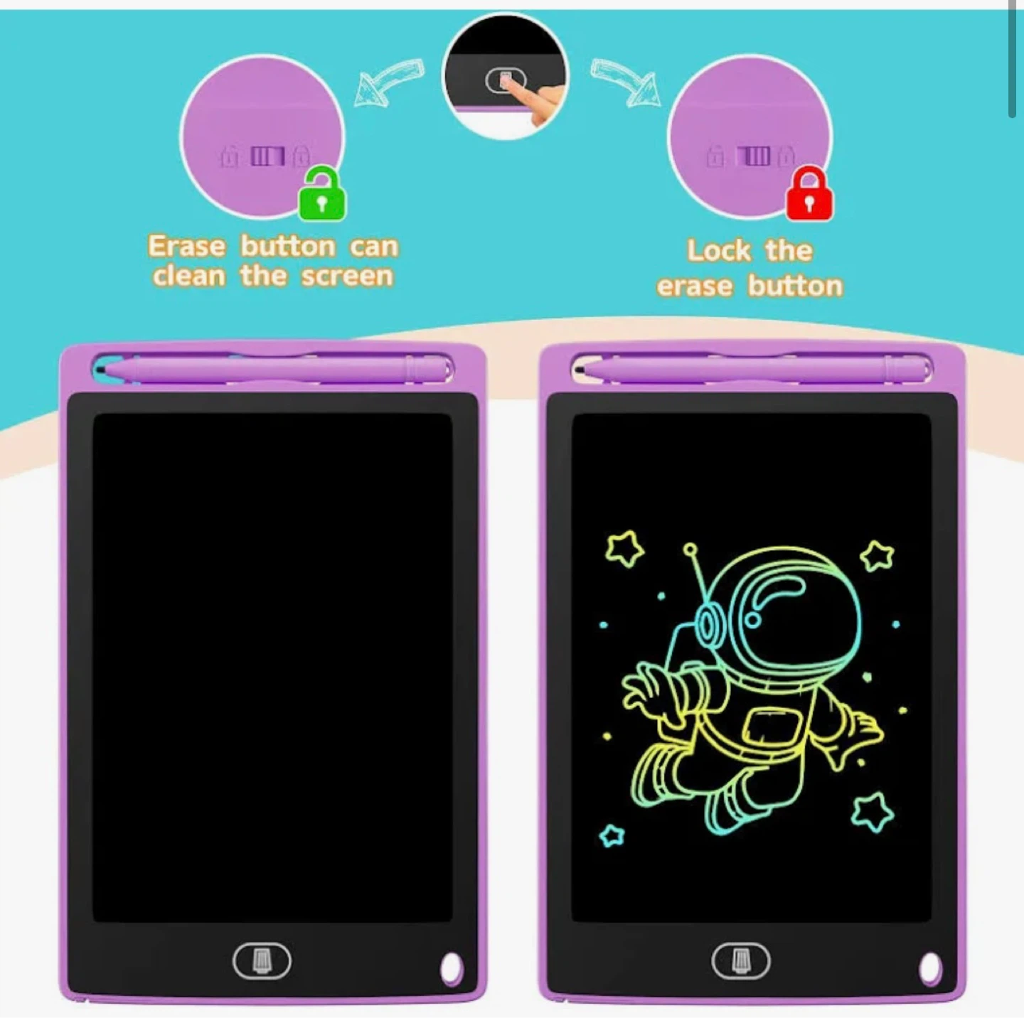Frelswon LCD Writing Board - 3 Pack - photo 2