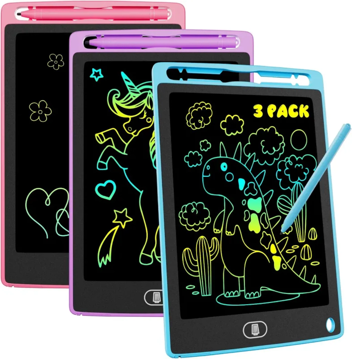 Frelswon LCD Writing Board - 3 Pack