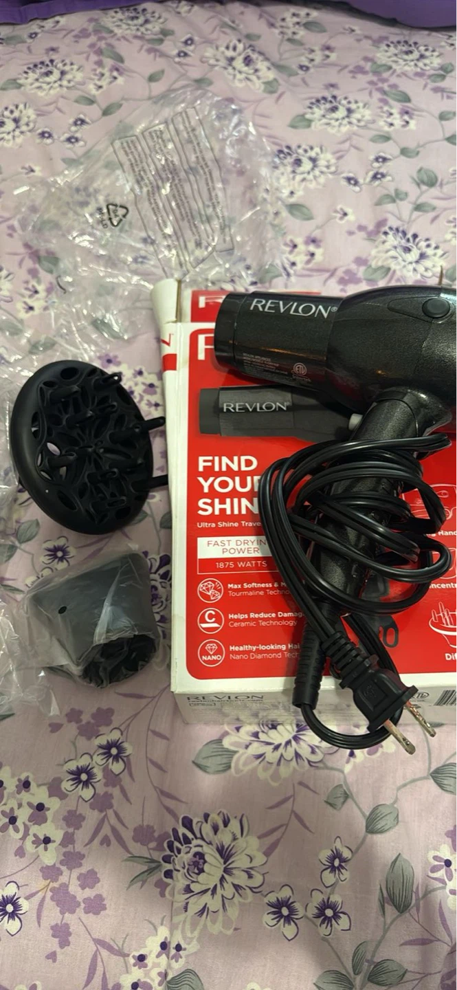 Revlon Fast Dry Hair Dryer & Curling Iron & Straightener Set - photo 2