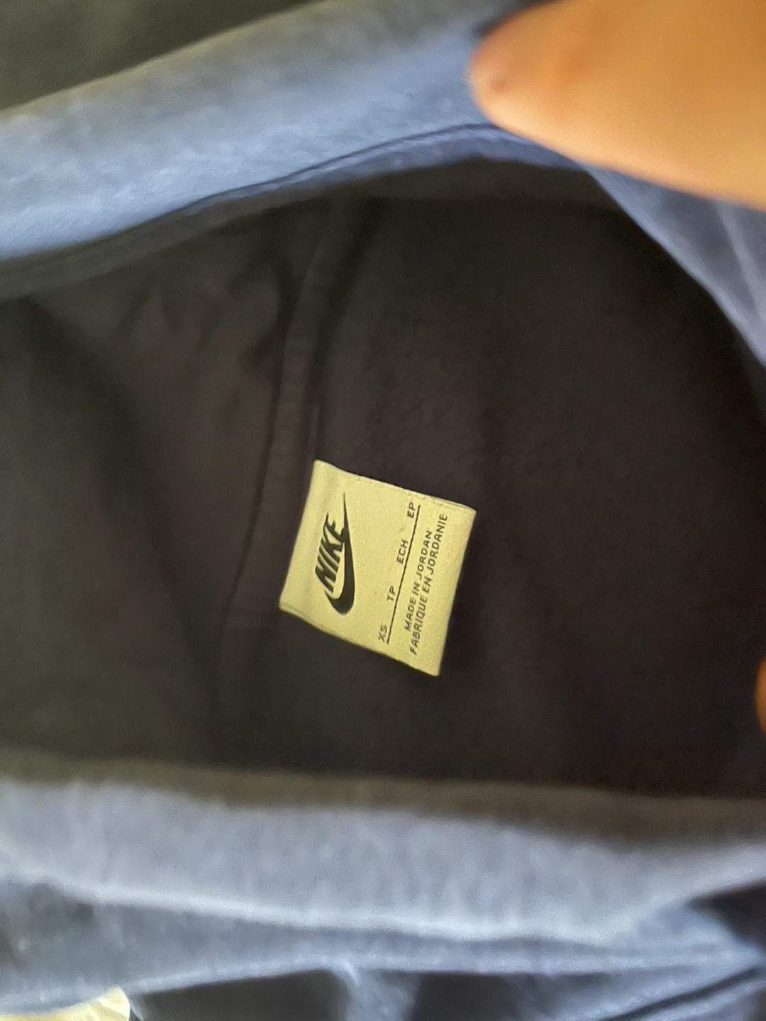 Nike Navy Blue Hoodie - photo 2