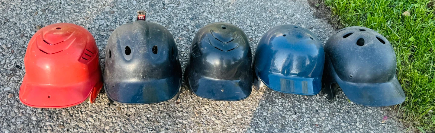 Set of 5 Baseball Helmets - photo 4