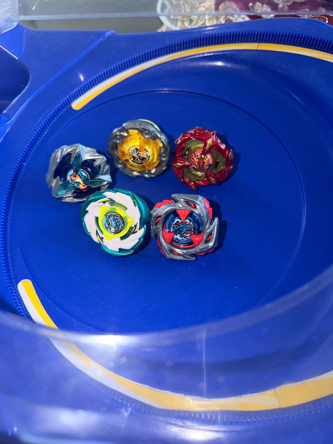 Beyblade X Set with Stadium and Spinners and pro launcher