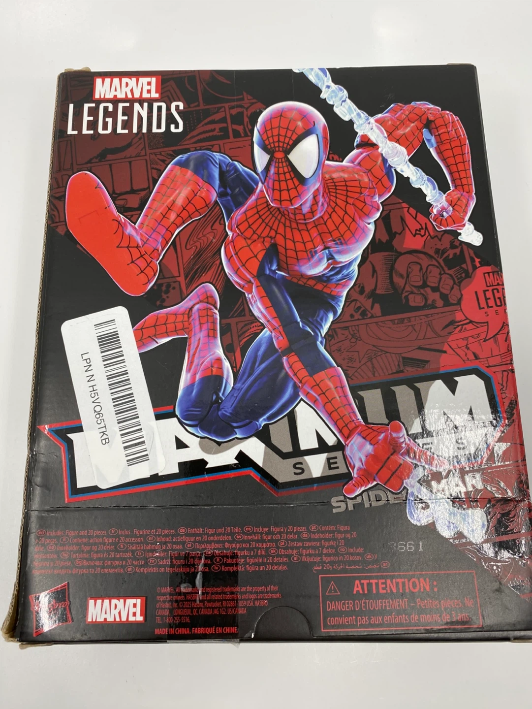Marvel Legends Maximum Series Spider-Man - photo 2