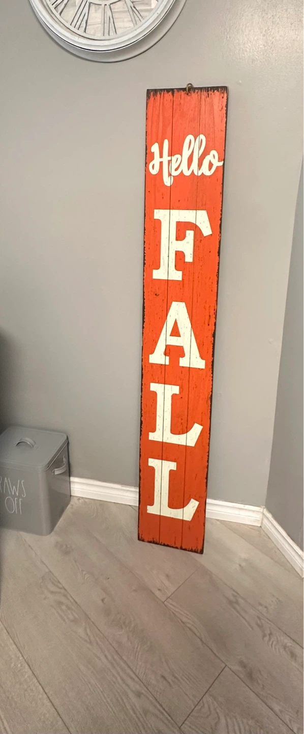 Reversible Wooden sign - photo 2