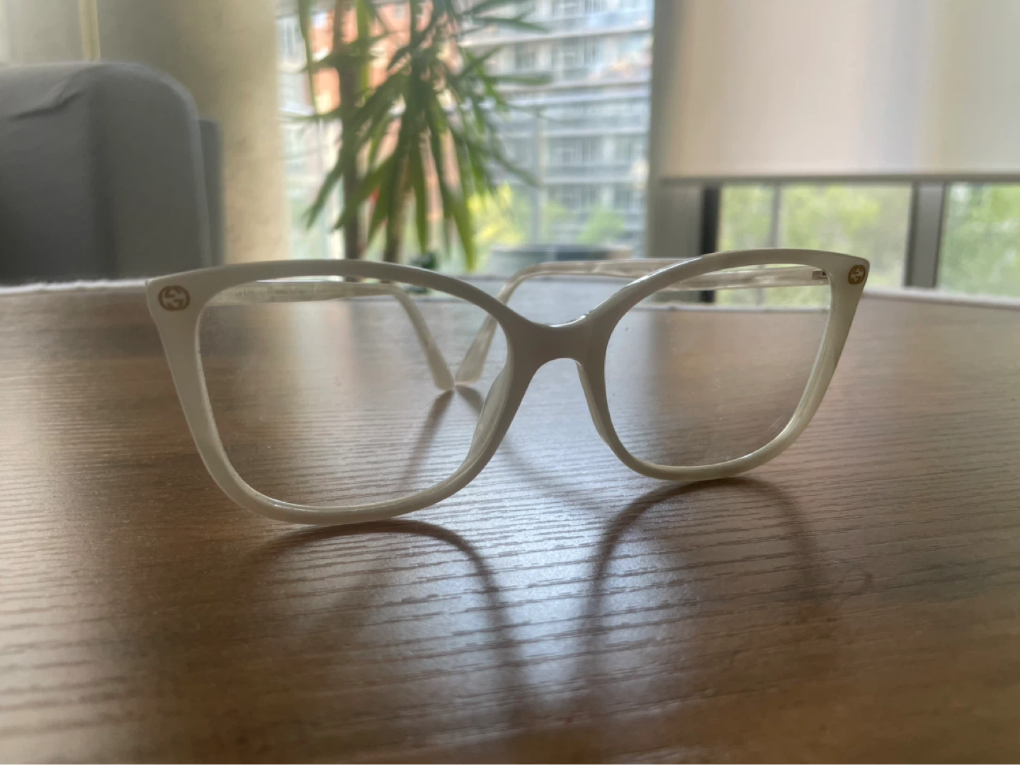 Gucci White Eyeglasses Frame